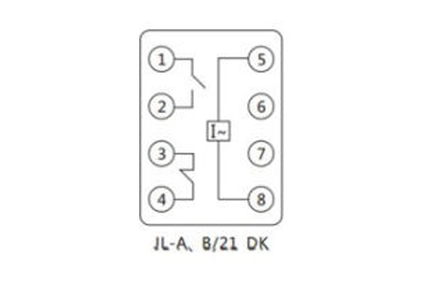 JL-B/21DK接線圖 JL-B/21DK接線圖