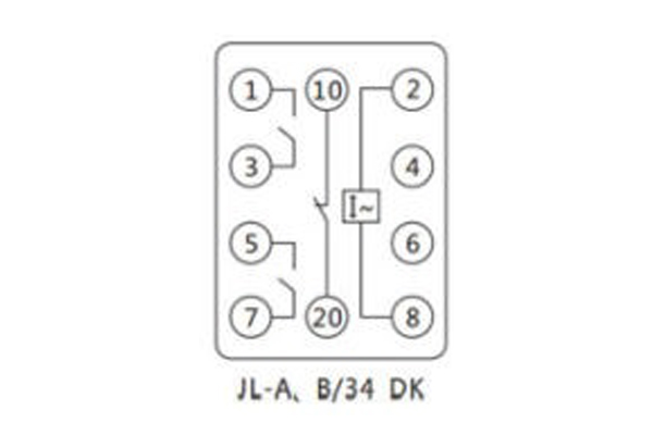 JL-A-34DK內部接線及外引端子圖（正視圖）1.jpg